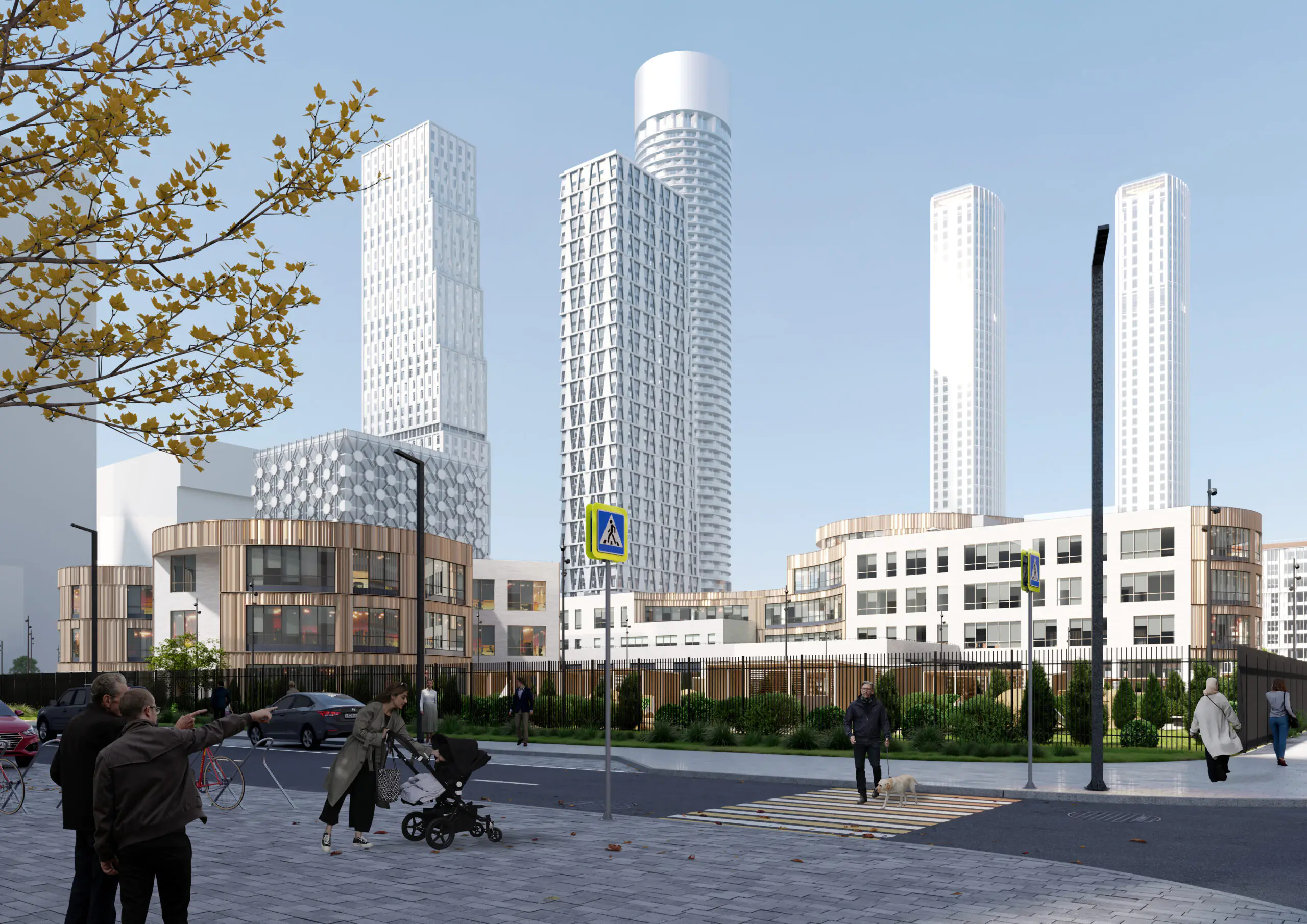 ZILART Educational Centre within the urban context of Moscow’s Danilovsky District